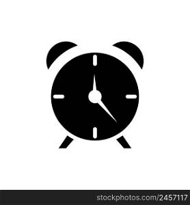 Alarm clock flat icon trendy