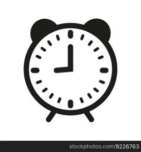 alarm clock icon.
