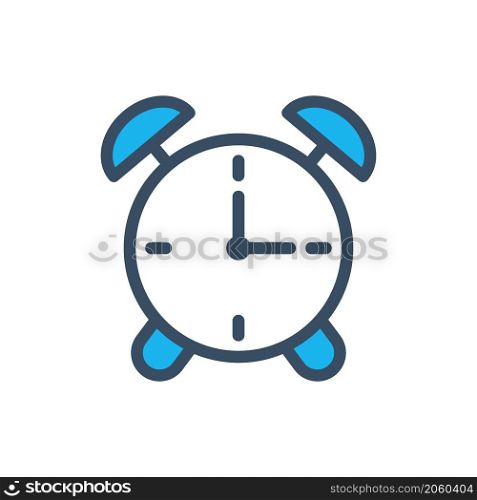 alarm clock icon filled color