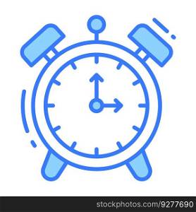 Alarm clock icon for graphic and web design Vector Image