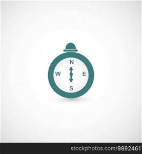 Alarm clock icon illustration
