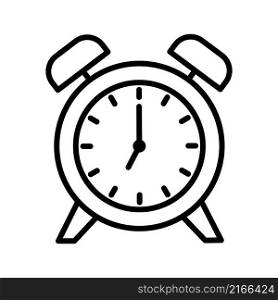 Alarm Clock icon vector sign and symbol on trendy design