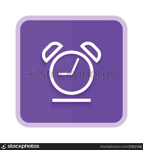 alarm clock line icon