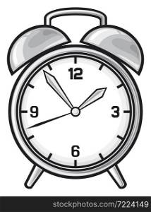 Alarm clock vector illustration
