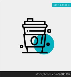 Alcohol, Drink, Juice, Usa turquoise highlight circle point Vector icon