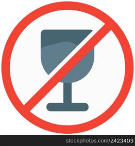 Alcohol forbidden for less than 18 years age restriction