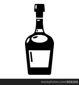 Alcohol icon. Simple illustration of alcohol vector icon for web. Alcohol icon, simple style
