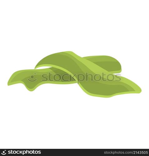Algae plant icon cartoon vector. Spirulina alga. Powder food. Algae plant icon cartoon vector. Spirulina alga