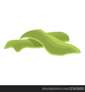 Algae plant icon cartoon vector. Spirulina alga. Powder food. Algae plant icon cartoon vector. Spirulina alga