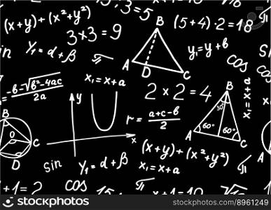 Algebra geometry vector image
