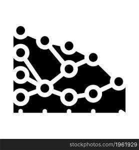 algorithm data science glyph icon vector. algorithm data science sign. isolated contour symbol black illustration. algorithm data science glyph icon vector illustration