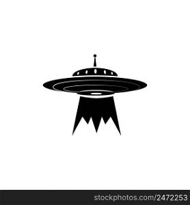 Alien UFOs icon logo vector design template