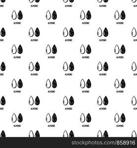 Almond pattern seamless vector repeat geometric for any web design. Almond pattern seamless vector