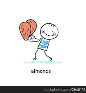 Almonds and people