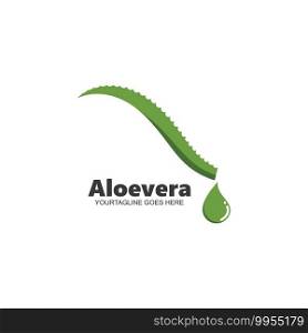 aloevera  icon vector illustration design template
