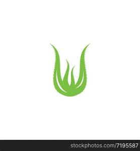 Aloevera logo template vector icon design