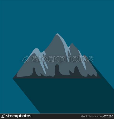 Alp icon. Flat illustration of alp vector icon for web. Alp icon, flat style.