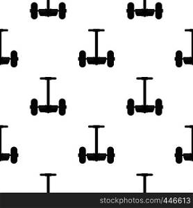 Alternative transport vehicle pattern seamless background in flat style repeat vector illustration. Alternative transport vehicle pattern seamless