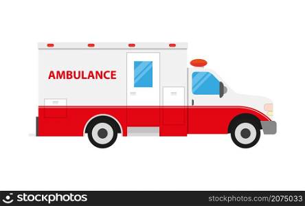 Ambulance car emergency vehicle hospital transport.