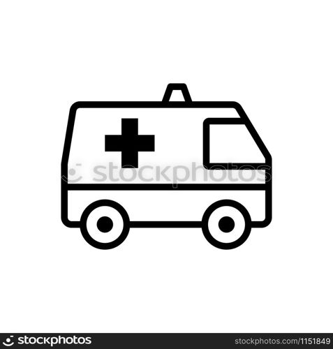 Ambulance car icon