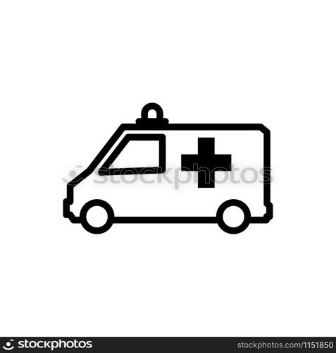 Ambulance car icon