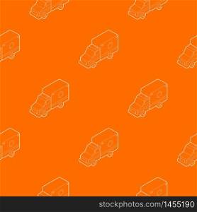 Ambulance pattern vector orange for any web design best. Ambulance pattern vector orange