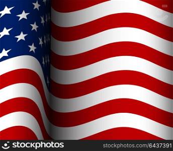 American Flag. American Flag background