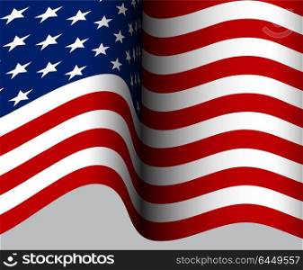 American Flag. American Flag background