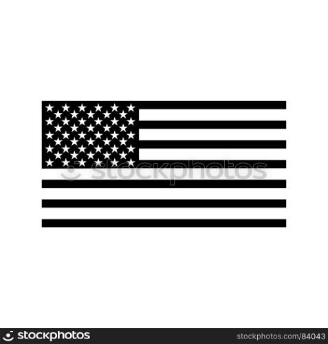American flag icon .