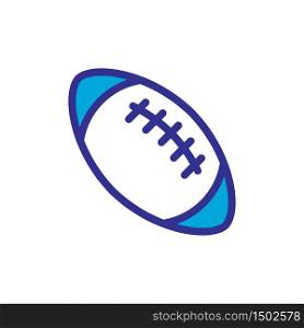 american football, ball icon, color style design
