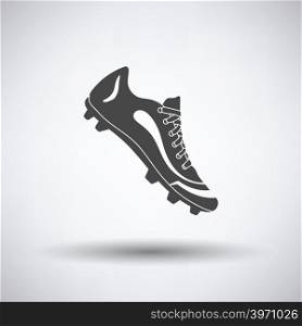 American football boot icon. Vector illustration.