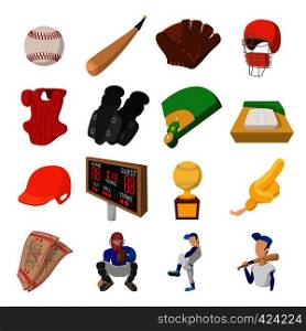 American football cartoon icons for web and mobile devices. American football cartoon icons
