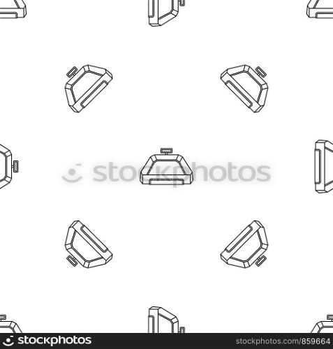 American football field pattern seamless vector repeat geometric for any web design. American football field pattern seamless vector