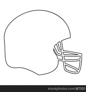 American football helmet icon .. American football helmet icon .