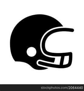 american football helmet icon vector illustration