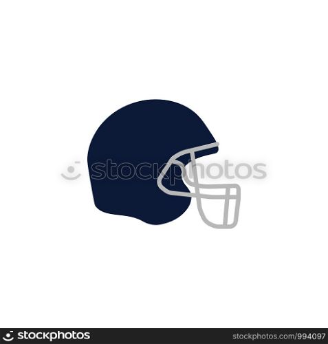 American football hemlet icon. Vector eps10 illustration. American football hemlet icon