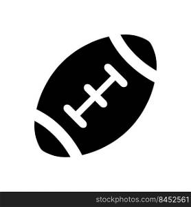 american football icon vector template