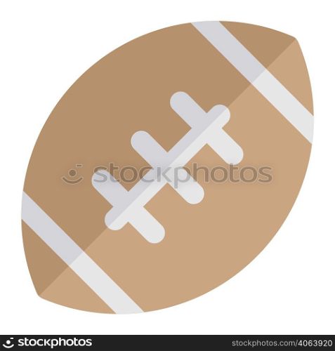 American football oval shape ball layout indication