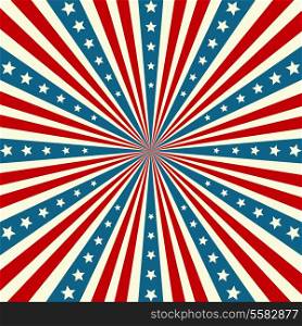 American Independence Day Patriotic background. Vector illustration