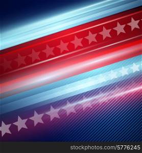 American Independence Day. Vector striped red and blue background EPS 10. American Independence Day. Vector striped red and blue background