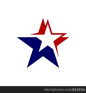 American Star vector Logo Template Illustration Design. Vector EPS 10.