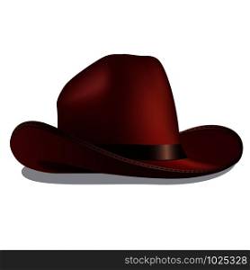 american traditional cowboy hat. traditional cowboy hat