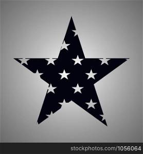 American united states stars background. Vector eps10. Usa star sign in flag colors. Vector