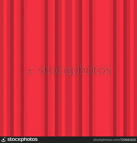 American vector vertical texture, rectangle pattern textile background. Uk seamless fabric lines stripe in red colo.
