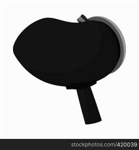 Ammunition in paintball marker icon. Cartoon icon of a part of paintball gun . Ammunition in paintball marker icon