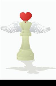 Amorous Chess - White King
