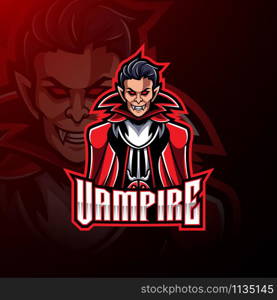 ampire esport mascot logo design