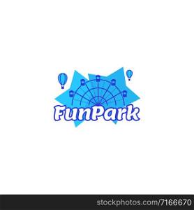 Amusement park, fun park or adventure park.