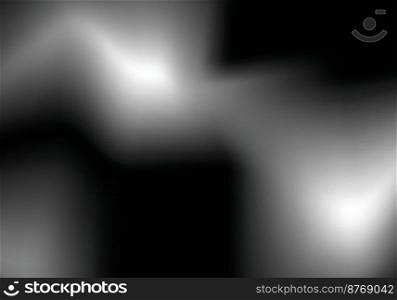 An abstract background composed of a mix of gradient colors from white, gray, black, from light to dark. Suitable Banners Colorful Vector