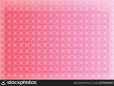 An abstract background composed of ovals resembling a flower. Pastel gradient from light pink to dark   Vector